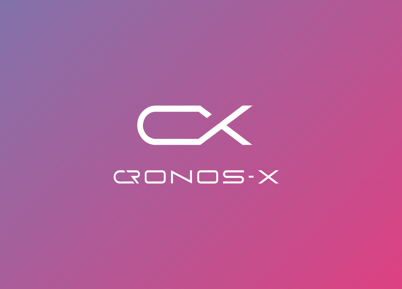Picture of the cronos-x website next to description of work.